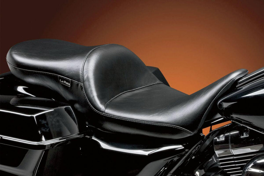 LE Pera Maverick Seat For Harley Davidson FLHR 1584 2008-2011 Smooth - Black