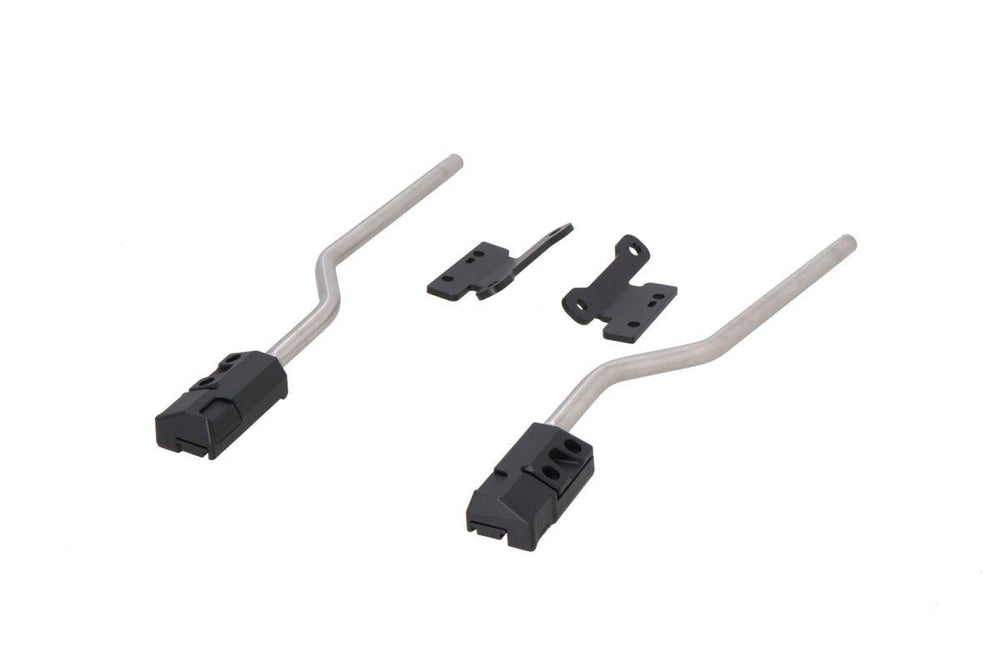 SW Motech Blaze Panniers Spacer Bars For Kawasaki ZX-4 RR 400 Ninja 2025-2026 - Black/Silver