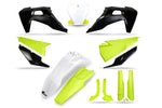 UFO Plastics Kit For Husqvarna FC250 2019-2022 - Black Fluorescent Yellow Grey