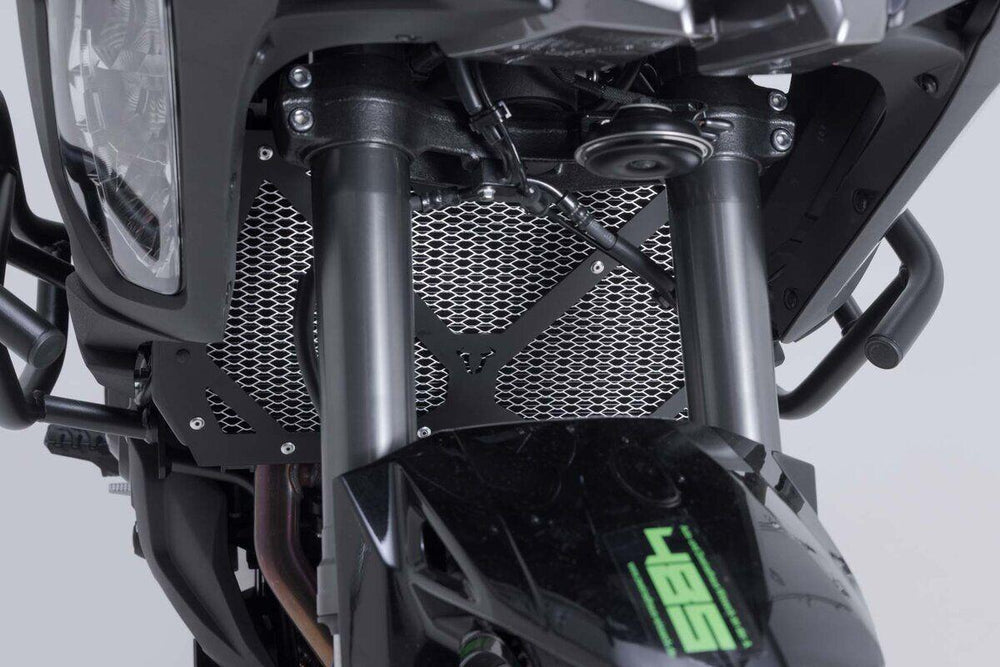 SW Motech Radiator guard For Kawasaki KLZ 1100 2025 - Black/Silver