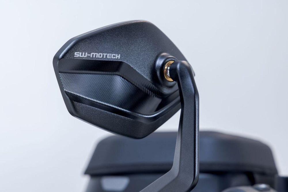 SW Motech Bar end Mirrors For BMW F 900 R ABS 2020-2024 - Black