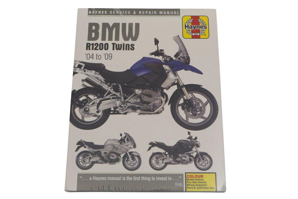 Haynes Service Manual For BMW R 1200 GS 2004-2009