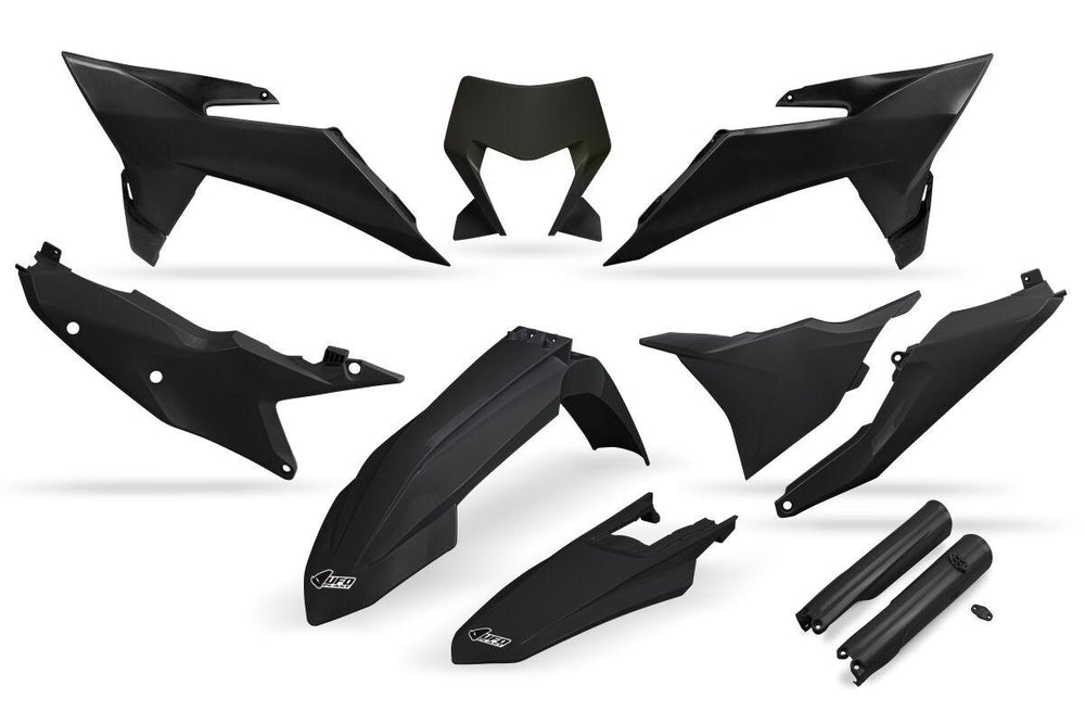 UFO Full Plastics Kit For KTM EXC300 TBI 2026 - Black