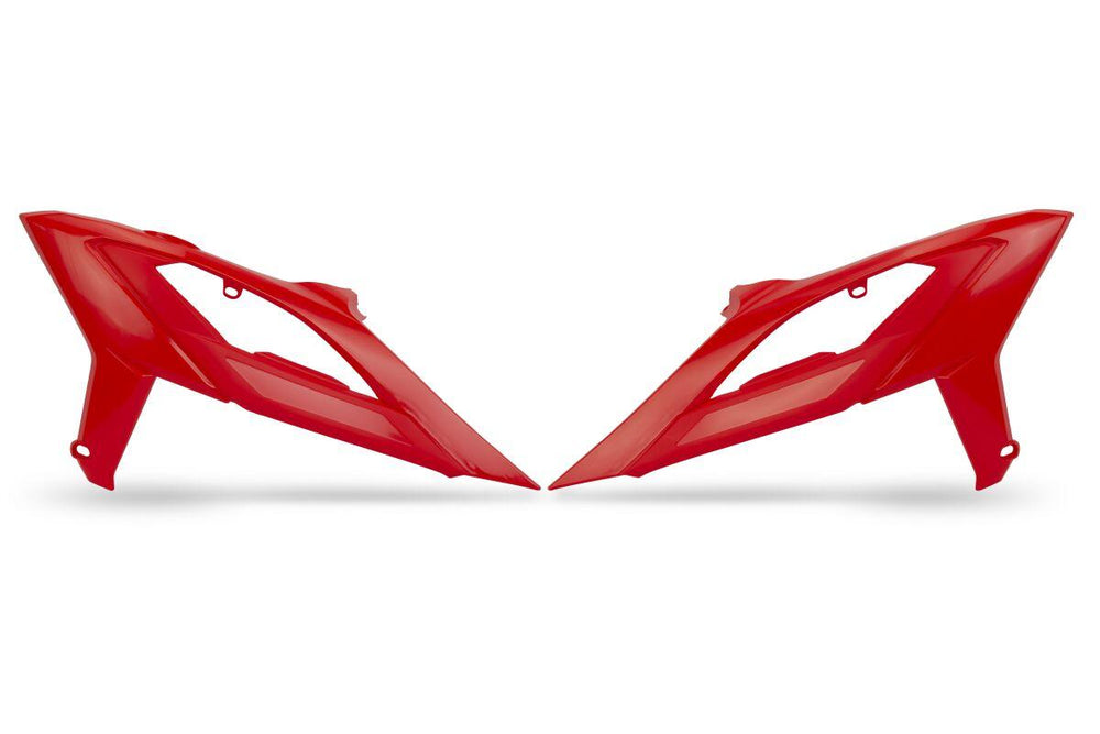 UFO Radiator Scoops For Beta RR 250 2023-2025 - Red