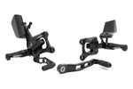 Gilles VCR38GT Adjustable Rearset For Honda CBR600RR 2023-2025 - Black