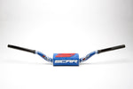 Scar O2 Handlebar - Yamaha Bend - Blue