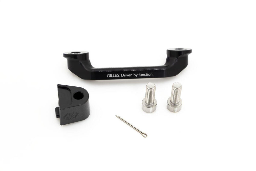 Gilles Passenger Footpeg Cover Kit For Honda CBR 1000 RR 2021-2023 - Black
