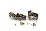 Scar Anti Mud Foot Pegs For Yamaha WRF250 2025-2026 - Titanium