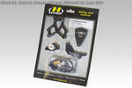 Hyperpro Steering Damper Mounting Kit For Yamaha MT-09 2024-2025 - Black