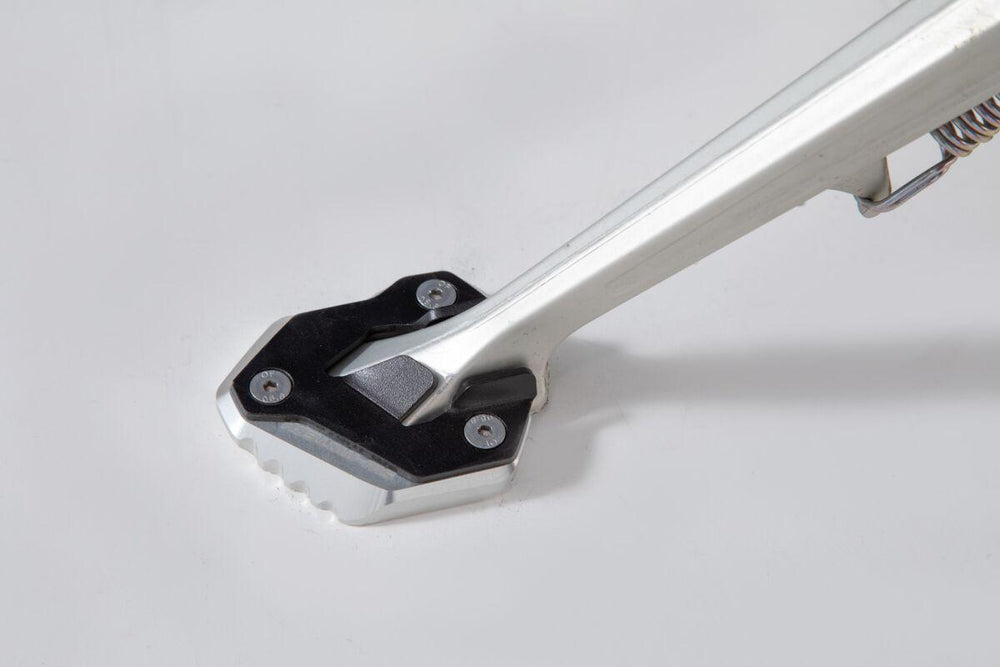 SW Motech Side Stand Foot Extension For Triumph Tiger Explorer 2012-2015 - Black Silver