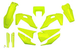 UFO Plastics Kit For Husqvarna FC250 2022 - Fluorescent Yellow