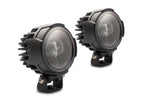 SW Motech EVO High Beam Lights For BMW F 750 GS ABS 2020-2023 Left and Right Front Black Clear