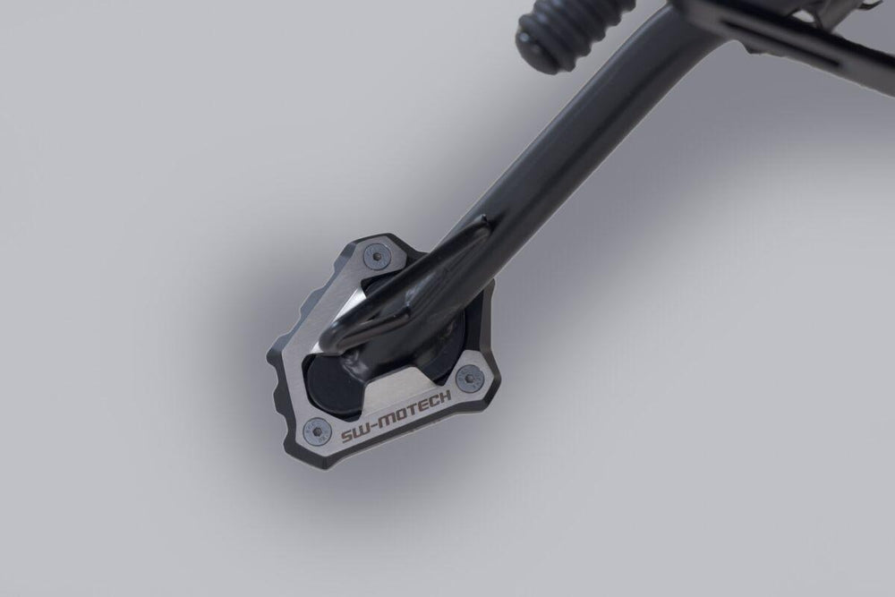 SW Motech Side Stand Foot Extension For Triumph Scrambler 1200 X 2025-2026 - Black/Silver