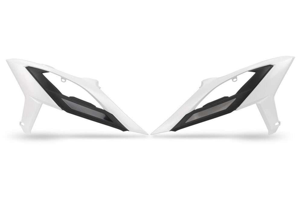 UFO Radiator Scoops For Beta RR 250 2023-2025 - White