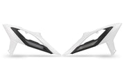 UFO Radiator Scoops For Beta RR 250 2023-2025 - White