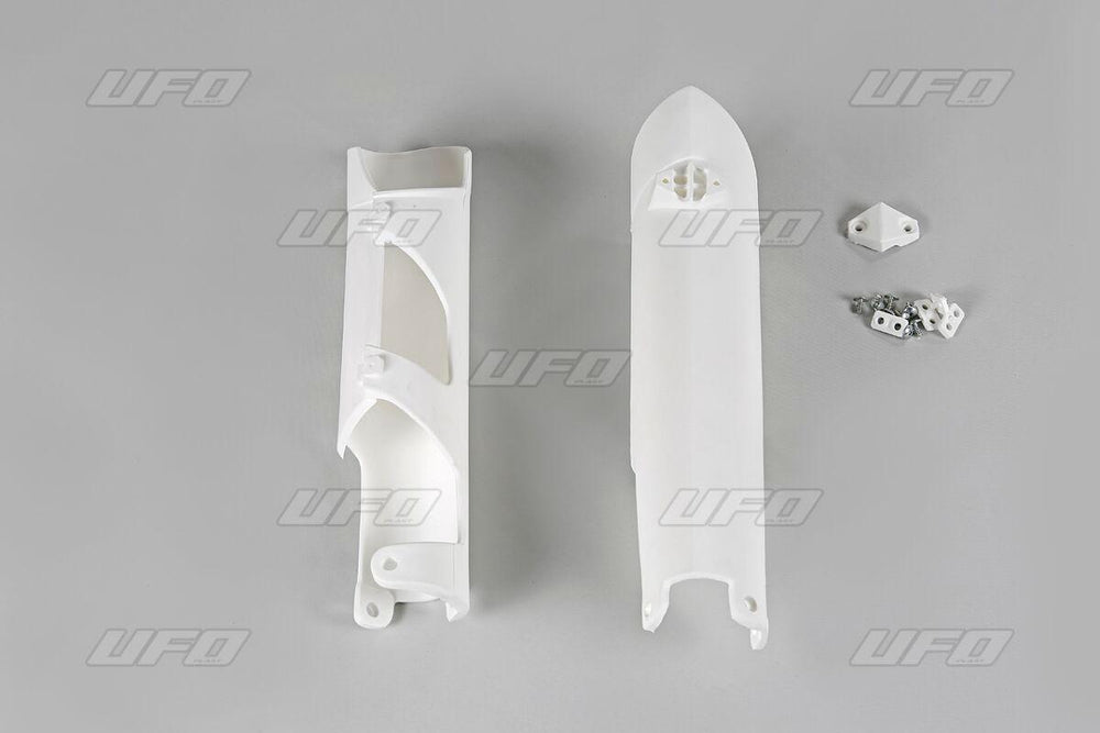 UFO Fork Guards For KTM  EXC125 2008-2015 - White