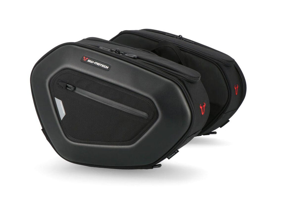 SW Motech PRO Blaze Saddlebag Set For Kawasaki Z 750 2006-2012 Rear - Black