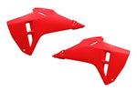 UFO Radiator Scoops for Honda For Honda CRF250F 2023-2024 - Red