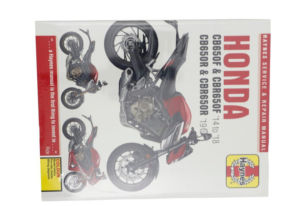 Haynes Service Manual For Honda CB 650 F 2014-2018