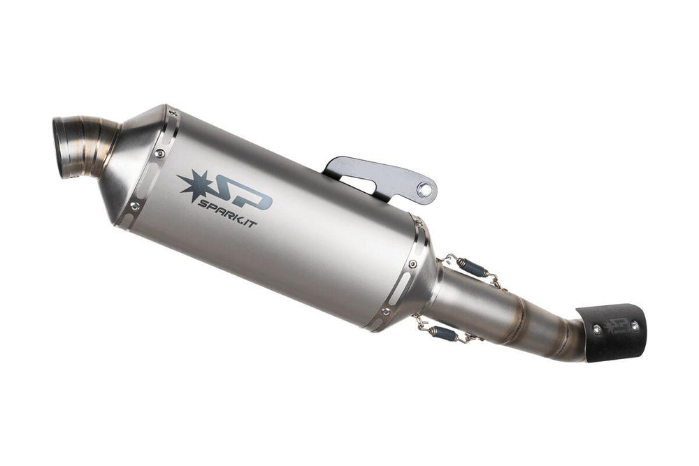 Spark DAKAR Silencer For Honda XL750 2023-2024 Silver
