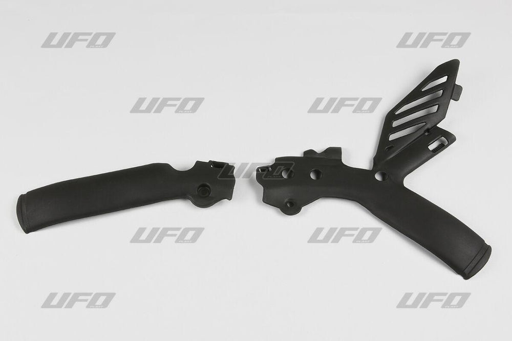 UFO Frame Guards For KTM  EXC125 2008-2011 - Black