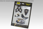 Hyperpro Steering Damper Mounting Kit For BMW R 12 Nine T ABS 2024-2026 - Black
