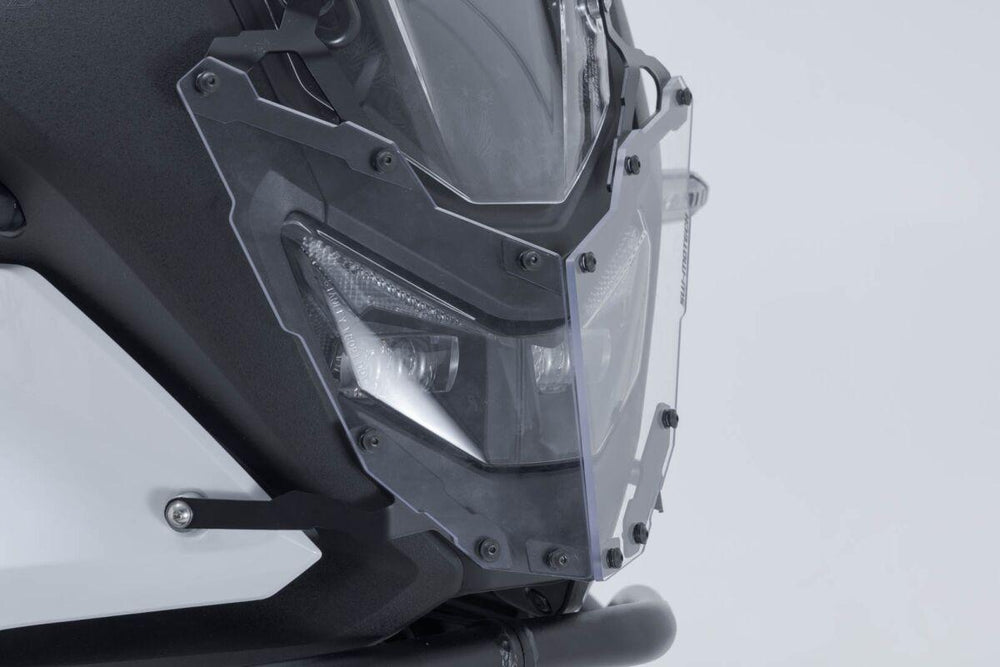 SW Motech Headlight Guard For Honda XL750 2024-2025 Front Black/Clear