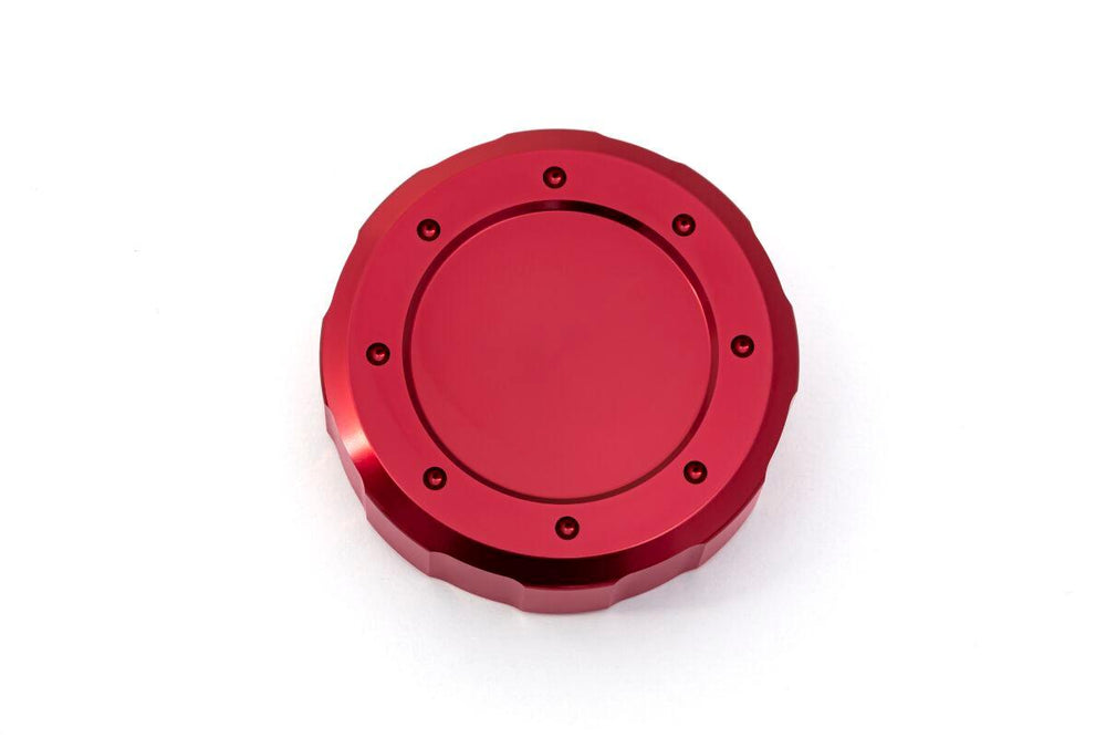 Pro Bolt Aluminium Front Brake Reservoir Cap For Triumph Bonneville 865 SE 2009-2012 - Red