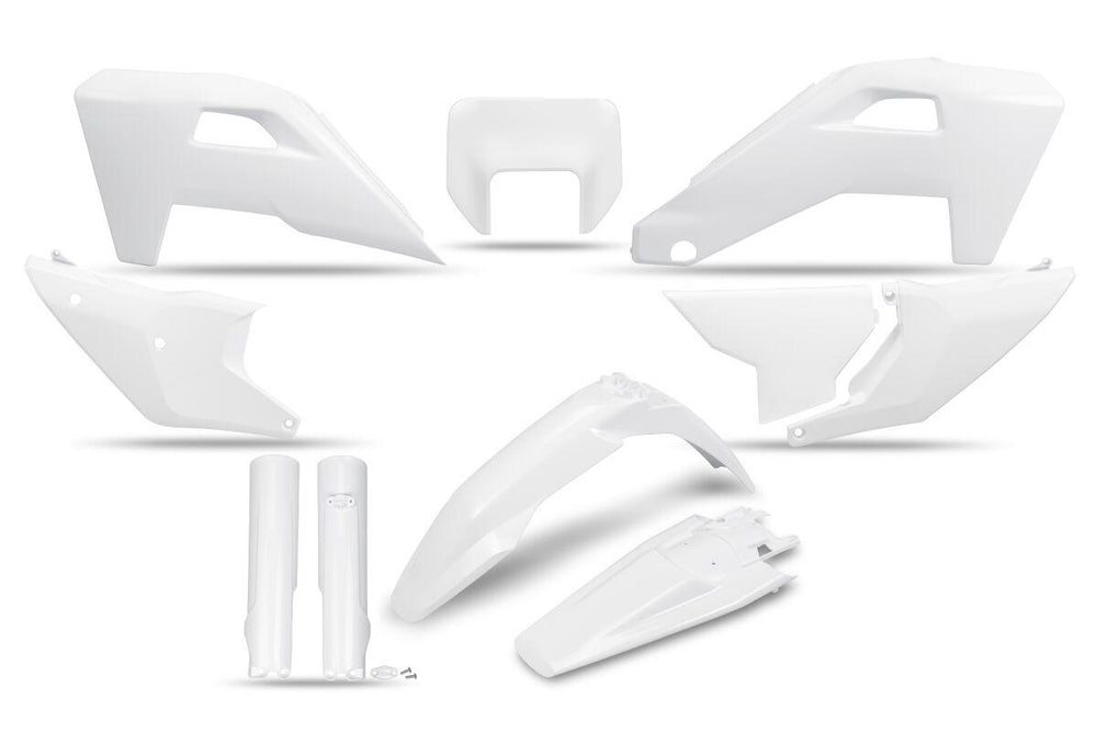 UFO Full Plastics Kit For Husqvarna FE250 2025 - White