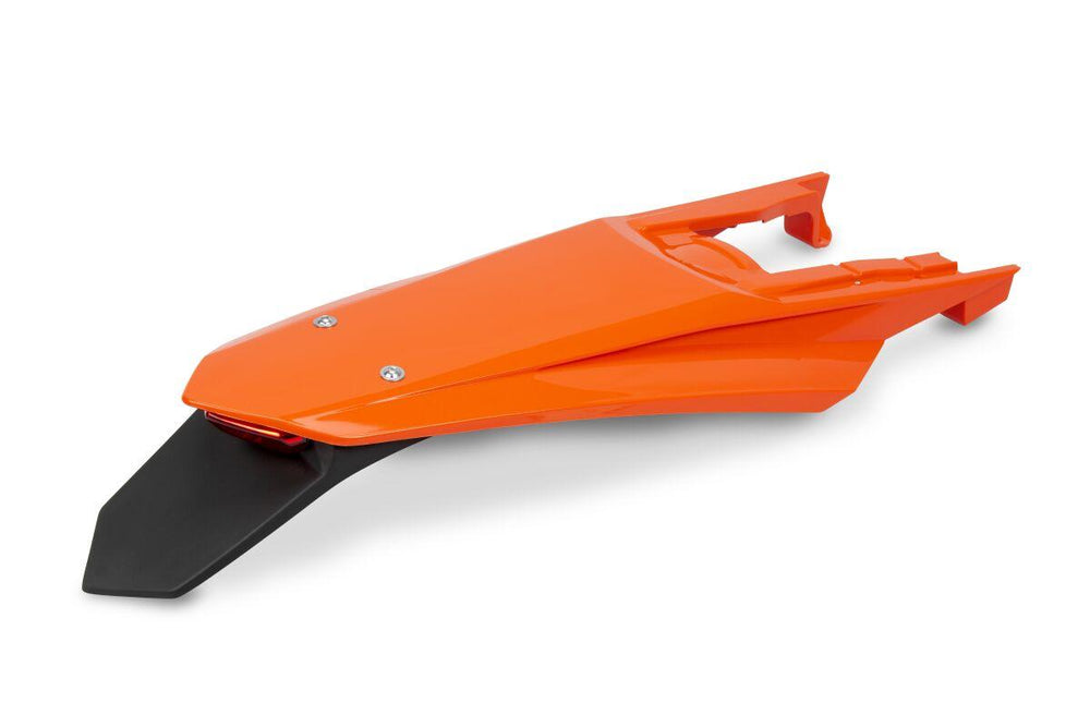 UFO Fender With LED Light For KTM  EXC150 TBI 2024-2025 Rear - Orange