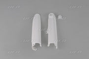 UFO Fork Guards For Husqvarna TC449 2011-2013 - White