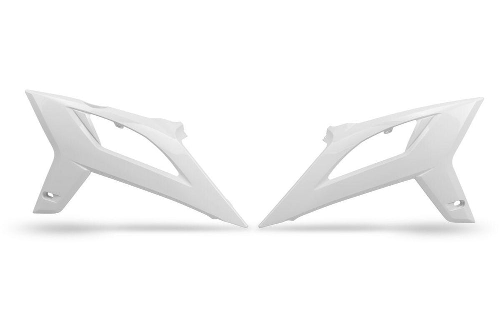 UFO Radiator Scoops For Beta RR 250 2020-2022 - White