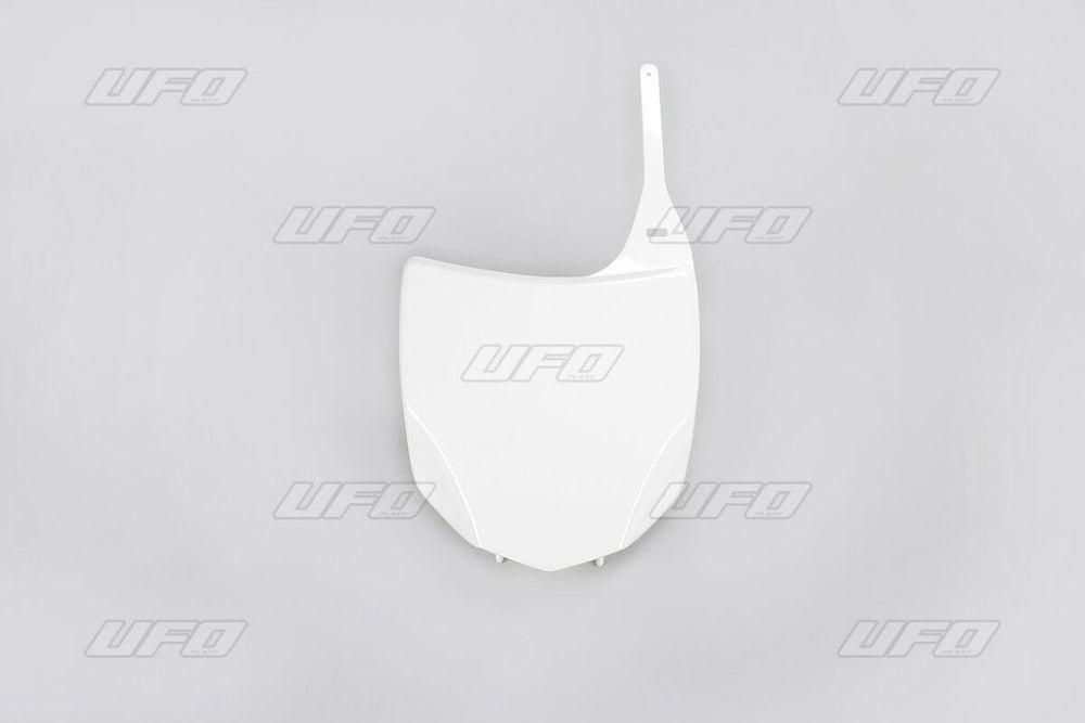 UFO Front Number Board For Kawasaki KXF250 2009-2012 - White