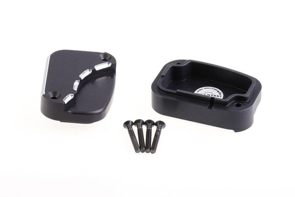 Cult Werk Racing Brake & Clutch Cylinder Covers For Harley Davidson VRSCA 1130 2002-2006 - Black