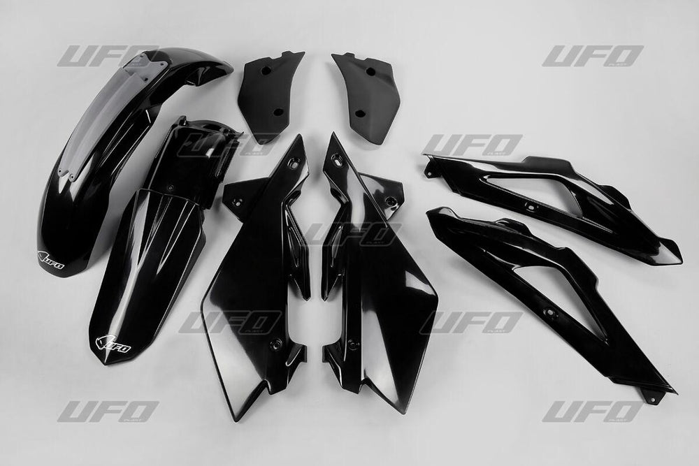 UFO Plastics Kit For Husqvarna CR125 2007-2008 - Black