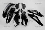 UFO Plastics Kit For Husqvarna CR125 2007-2008 - Black