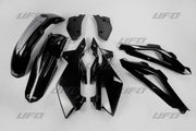 UFO Plastics Kit For Husqvarna CR125 2007-2008 - Black
