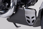 SW Motech Engine Guard For Honda ST 125 2023-2024 - Black Brushed Powder-Silver