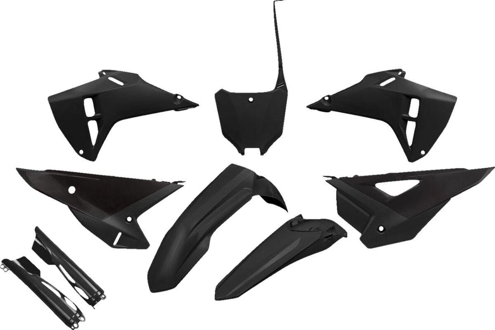 UFO Plastics Kit For Honda CRF250R 2025 - Black
