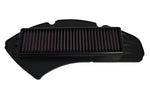 K&N High Flow Air Filter For Yamaha GPD 125 2015-2021 - Black Red