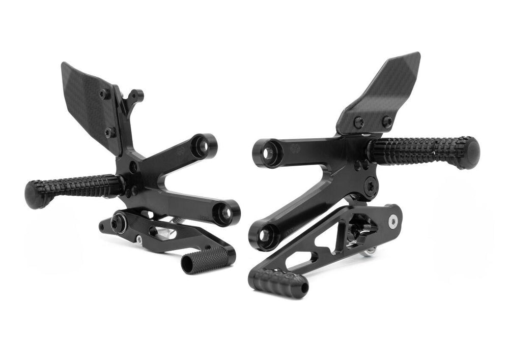 Gilles FXR Rearset For Honda CBR600RR 2009-2025 Left and Right - Black
