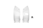 UFO Front Number Board Extenders For Kawasaki KX250 2021-2026 - White