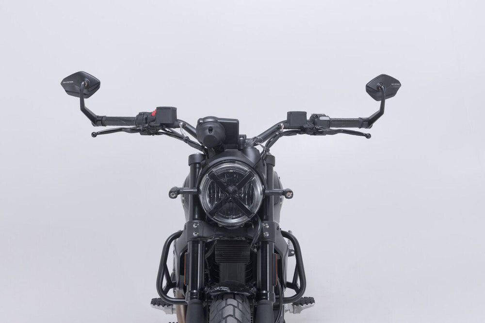 SW Motech Bar end Mirrors For Suzuki GSX-S 1000 2016 - Black