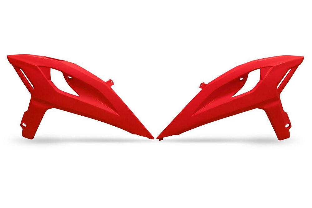 UFO Radiator Scoops For Beta RR 250 2025-2026 - Red