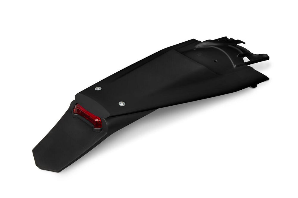 UFO Fender With LED Light For Husqvarna FE250 2024-2025 Rear - Black