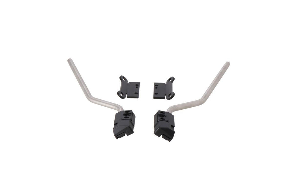 SW Motech Blaze Panniers Spacer Bars For Yamaha XSR 700 2016-2022 - Black/Silver
