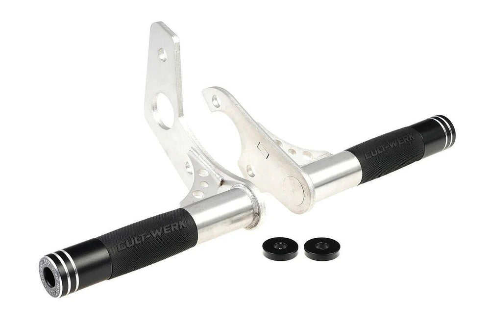 Cult Werk Clubstyle Cruiser Crash Bars For Harley Davidson FXLR 1750 2018-2020 Rear - Silver