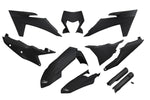 UFO Plastics Kit For KTM  EXC150 TBI 2024-2025 - Black
