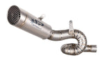 Spark GRID-O Exhaust System For Triumph Street Triple 660S ABS 2018-2022 Titanium