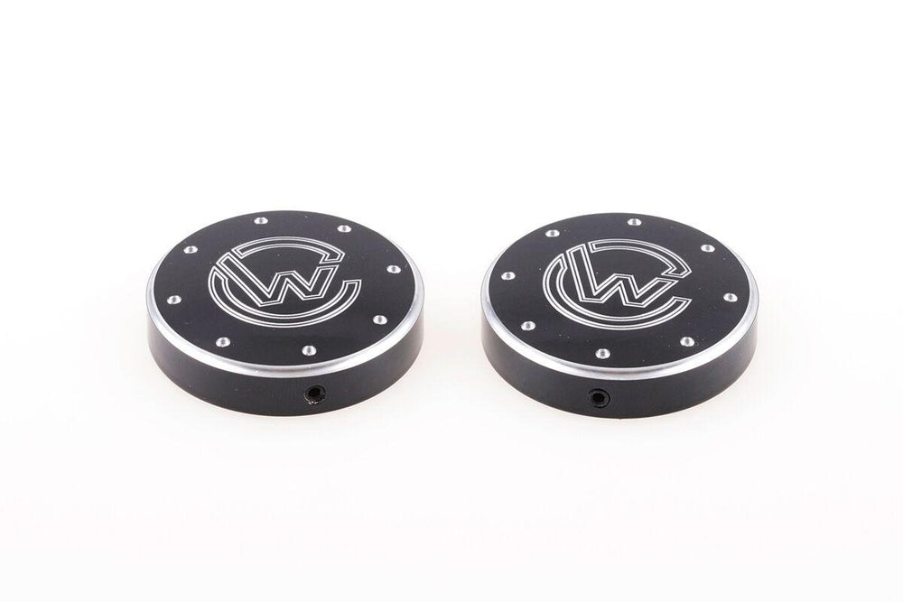 Cult Werk Fork Caps For Harley Davidson FLFB 1750 2018-2020 - Black